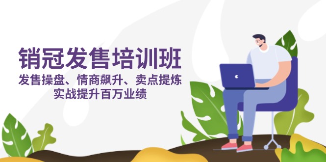 销冠 发售培训班：发售 操盘+情商 飙升+卖点 提炼，实战提升百万业绩-新时光资源网