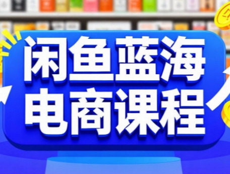 闲鱼蓝海电商课程-新时光资源网