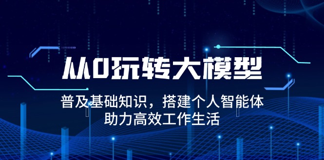 从0玩转大模型，普及基础知识，搭建个人智能体，助力高效工作生活-新时光资源网