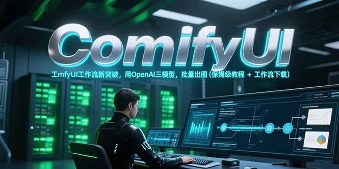 ComfyUI工作流新突破，用OpenAI三模型，批量出图(保姆级教程+工作流下载-新时光资源网