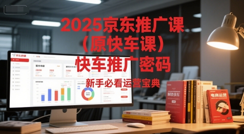 2025京东推广课(原快车课)解锁京东快车推广密码，新手必看运营宝典-新时光资源网