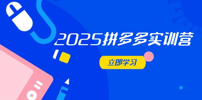 2025拼多多实训营：深度剖析运营关键，助力电商人快速提升-新时光资源网