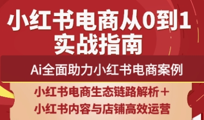 天诺老吴·2025小红书电商全链路运营-新时光资源网