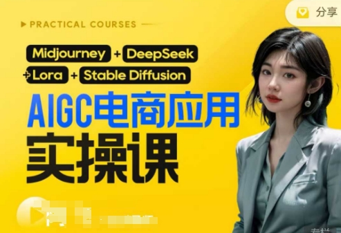 AI电商应用实操课(加更DeepSeek)保姆级喂饭教程，从0-1用AI做电商-新时光资源网