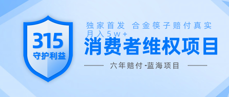 维Q赔付合金筷子玩法小白也能月入5w+风口项目实操-新时光资源网